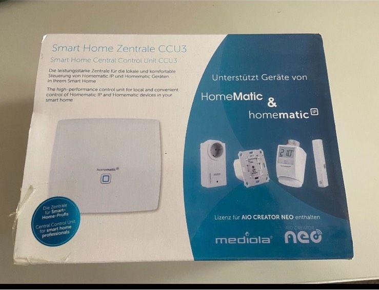 Homematic IP CCU3 mit NEO Lizenz wie Neu in Neumünster