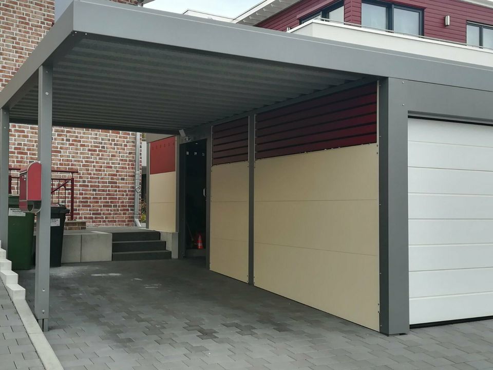 Carport |  Einzelcarport |  Doppelcarport bis 7 m Breite in Hohenroda