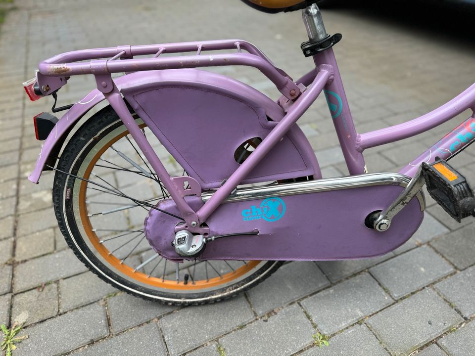 Hollandrad Mädchen Fahrrad lila Rad 20 Zoll in Köln