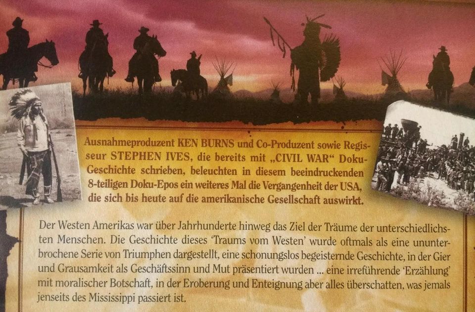 DVD Box THE WEST TV Serie Geschichte USA Dokumentation Western in Dortmund