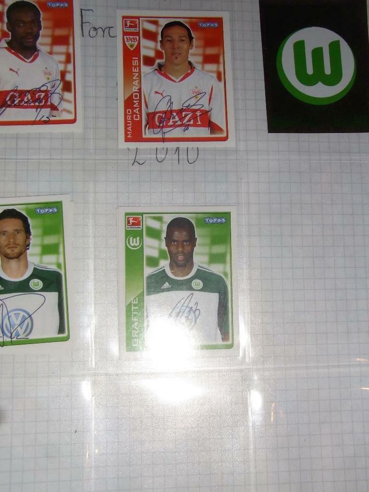 Topps Fussball Bundesliga Sticker Saison 2010/2011 in Bremen