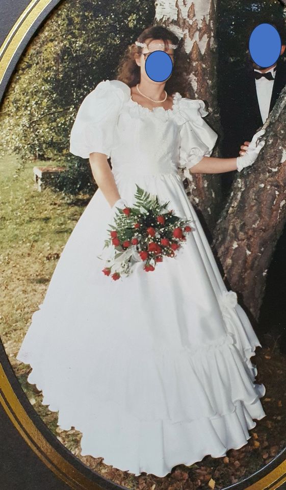 Hochzeitskleid Brautkleid weiß Gr. 36 in Wiesenbach
