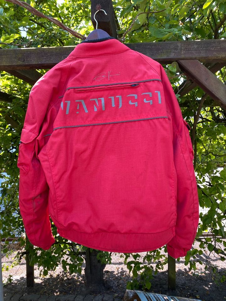 Motorrad Textil Jacke in rot in Hamburg