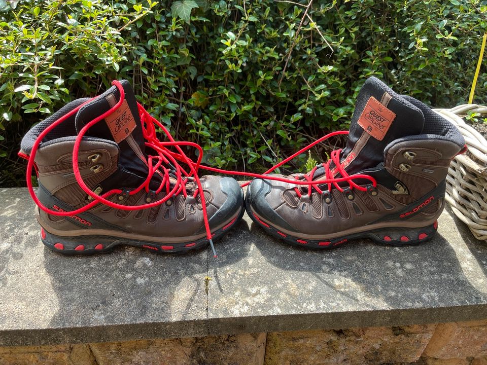 Salomon Wanderschuhe Gr. 40 quest in Wirges  