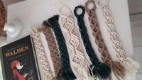 Makramee Lesezeichen Bücherwurm Macrame Buch Geschenk Baden-Württemberg - Burgrieden Vorschau