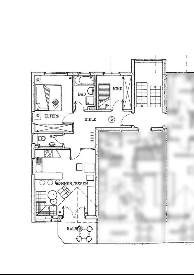 Gemütliche 3-Zimmer-Wohnung mit Balkon und offener Küche in Baltmannsweiler