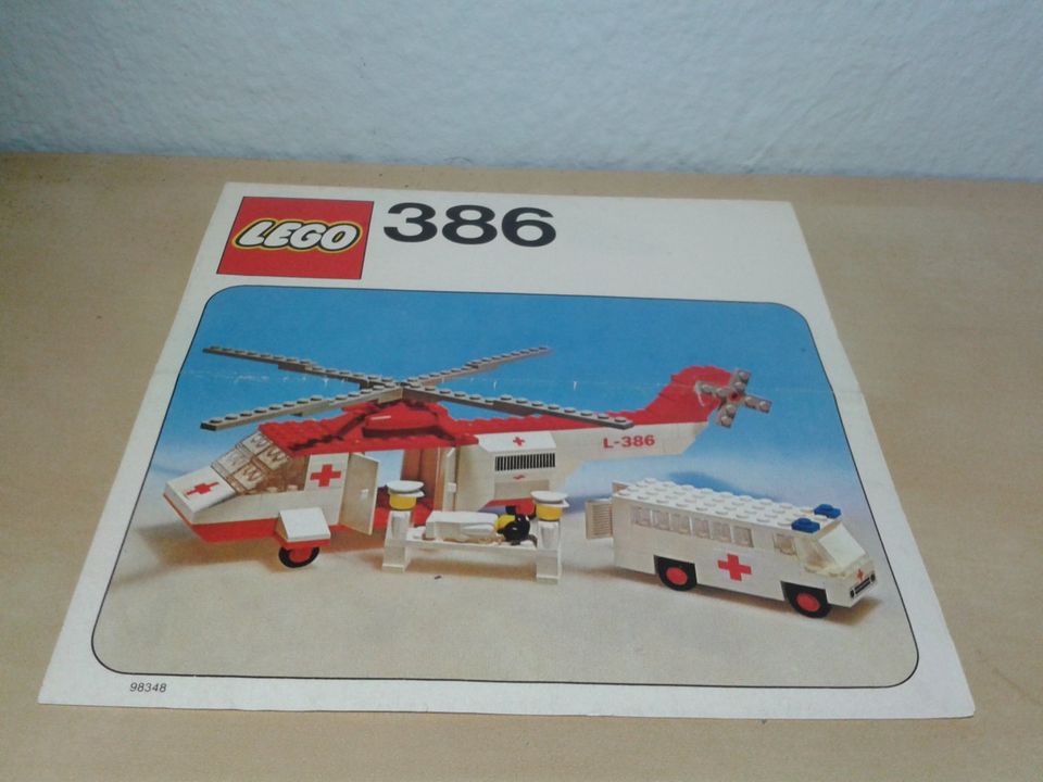 Lego Classic 386 Legoland Hubschrauber + Krankenwagen in Krefeld