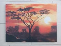 Wandbild Afrika-Motiv - Elefanten - African Sunrise I Cepan Köln - Rath-Heumar Vorschau