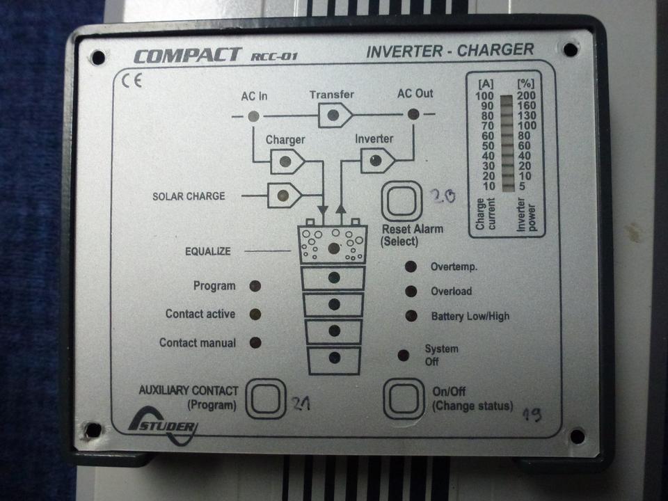 Studer Wechselrichter XPC 2200-24 Fernbedienung Batterielader in Freising