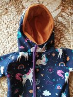 Unikat Handmade Softshelljacke Babys Gr. 62/68 Einhörner Nordrhein-Westfalen - Kerpen Vorschau