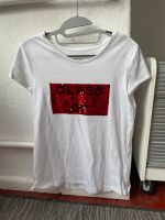 T-shirt Esprit weiß mit Wendepaillletten Größe M ungetragen Damen Berlin - Steglitz Vorschau