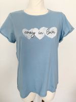 LIEBLINGSSTÜCK T-Shirt Gr. S blau „cozy in love“ Bayern - Bad Füssing Vorschau