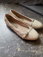 Creme beige grau braune bruno banani Ballerinas Sandalen Größe 39 Bayern - Attenkirchen Vorschau