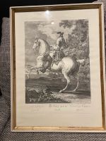 Kupferstich Bild  Ridinger Der Galopp gerade aus links Münster (Westfalen) - Mauritz Vorschau