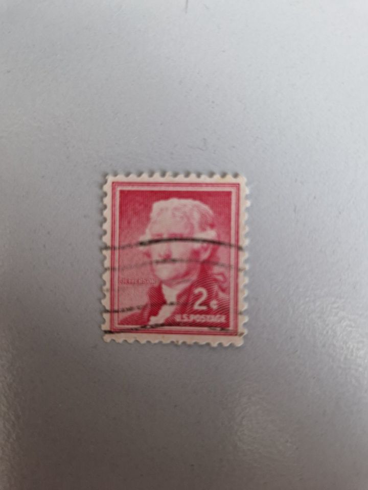 Alte Briefmarken U.S POSTAGE in Wadgassen