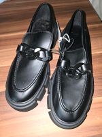 Loafer Schuhe Halbschuhe Plateau Schwarz C&A 41 neu mit Etikett Hessen - Fernwald Vorschau