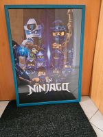 Bild auf Leinwand 50x70 *Ninjago Jay* blauer Holzrahmen Rheinland-Pfalz - Bitburg Vorschau