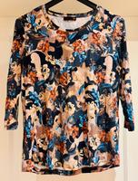 Sweatshirt Pullover 3/4 lange Arme floral Muster Rabe Moden Gr 42 Bayern - Ellingen Vorschau