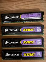 4x 1GB RAM DDR2 Corsair Schleswig-Holstein - Mildstedt Vorschau