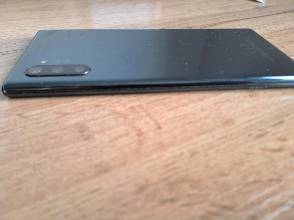 Verkaufe Samsung Galaxy Note 10+ 256 GB (Schwarz-Blau), Display d in Xanten