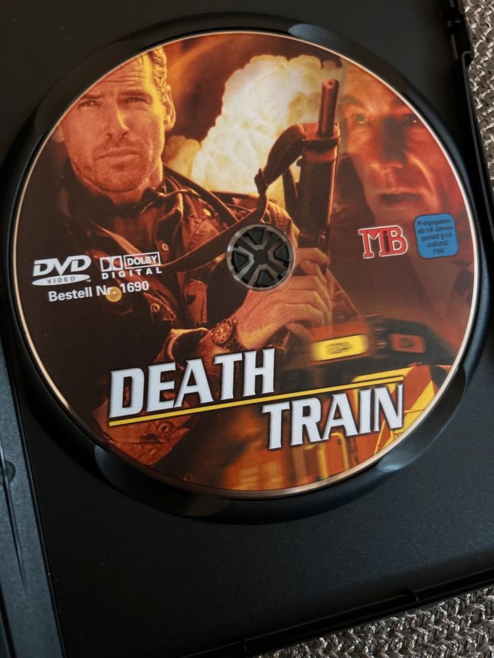 DVD • DEATH TRAIN / Pierce Brosnan - FSK 16 in Dietenhofen