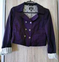 Retro Jacke/Jacket Gr.ca. S violett Bayern - Bad Brückenau Vorschau