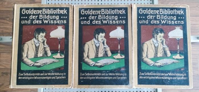 Goldene Bibliothek der Bildung und des Wissens. Band 1 - 3 ; Zum in Berlin