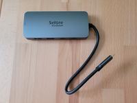Selore USB C Multi Display 2 Monitore Switch Hub 2x HDMI VGA DP Leipzig - Gohlis-Mitte Vorschau