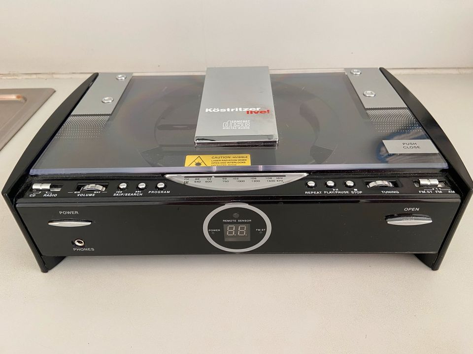 Köstritzer Radio CD Player mit Boxen NEU in Herzberg am Harz