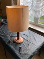 Retro Tischlampe Lampenschirm Holz Niedersachsen - Bad Rothenfelde Vorschau