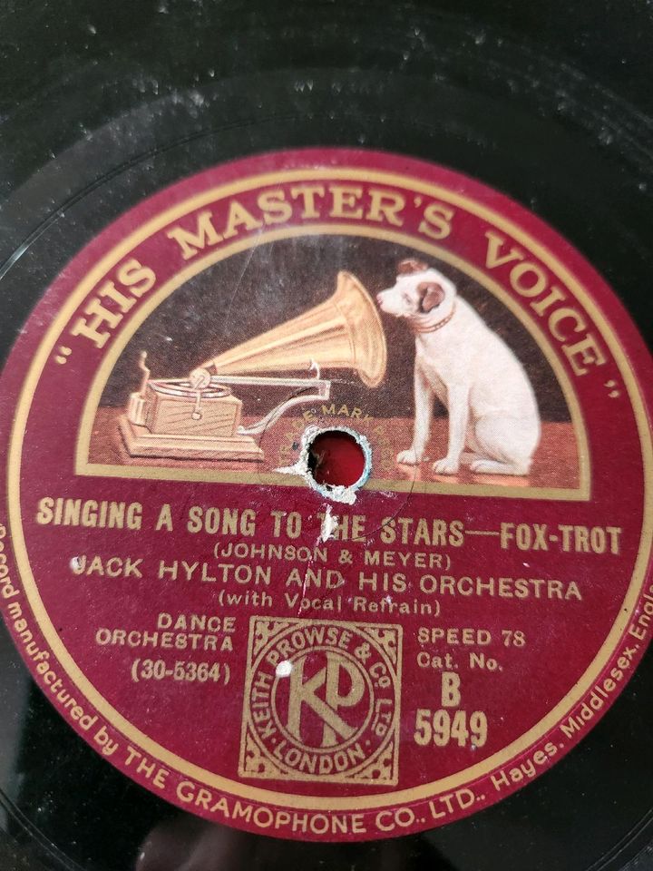 Original Schellack Schallplatten für Grammophon in Taufkirchen