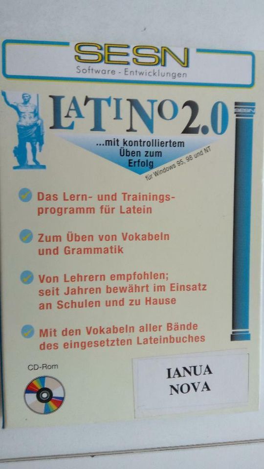Latein Lernprogramme Latino 2.0 und Lege 1.2 in Soest