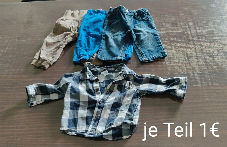 Babykleidung Kleidungspaket Gr. 68 Sommer (16 Teile) in Neuenkirchen - Merzen