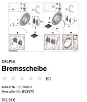 BMW Bremsscheiben, Bremsbeläge, Warnkontakt E60 520d Kreis Ostholstein - Bad Schwartau Vorschau