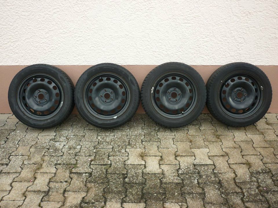 205/55 R16 Winterreifen mit Felgen in Starzach