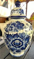 Original Delfter Blau Vase, Urnenvase mit Deckel Hessen - Cölbe Vorschau