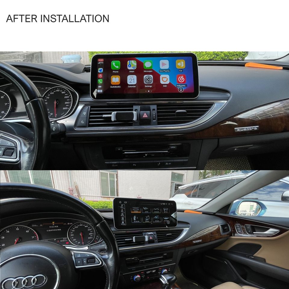 12" Touchscreen Android GPS Navi Bluetooth CarPlay für Audi A6 A7 in Neuss