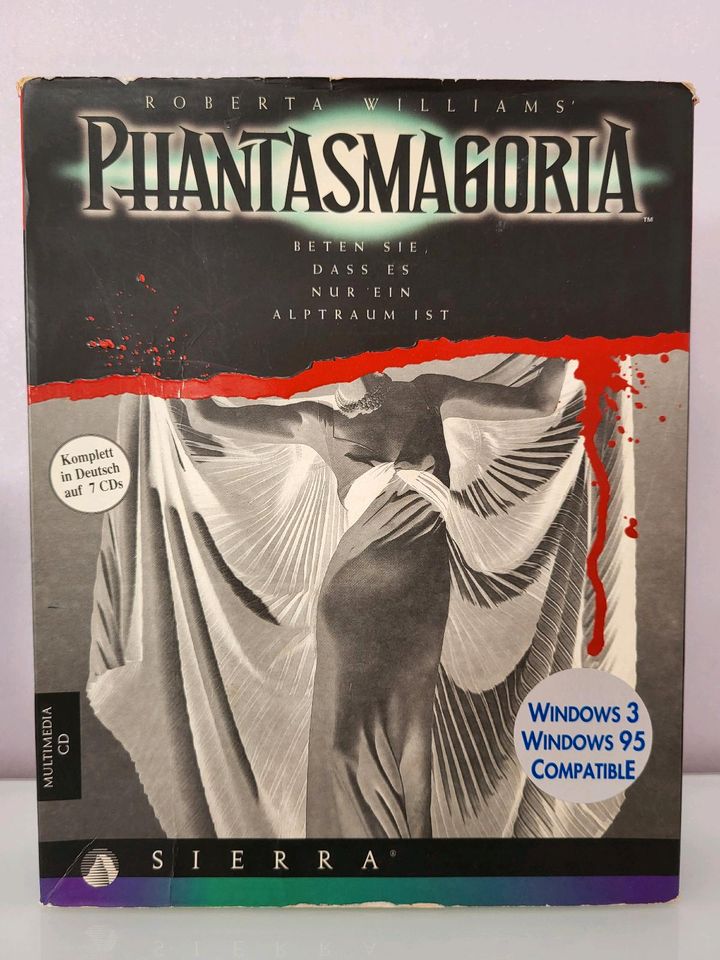 Phantasmagoria PC - Spiel von Sierra 7 CD's in Balve