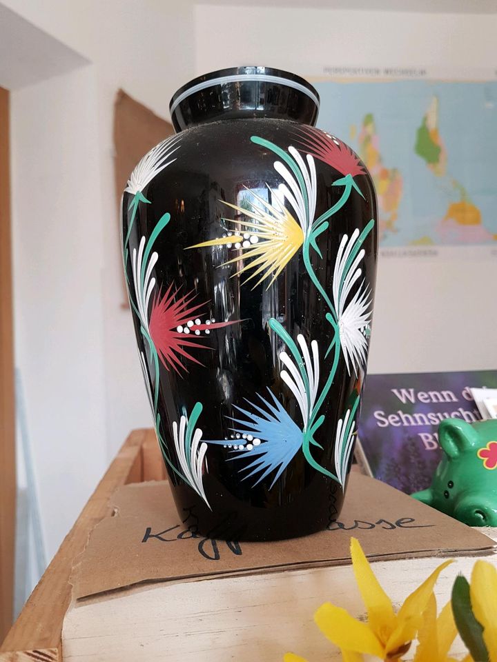 Vase 70er Jahre Vintage in der Stöberkiste in Halle