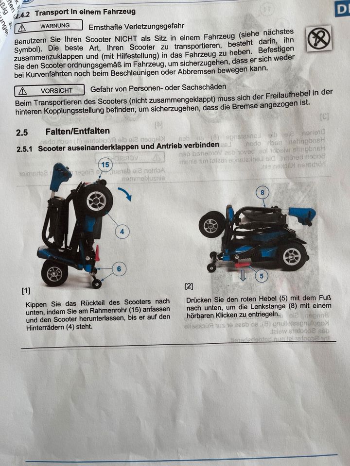 Seniorenmobil Elektromobil Vermeiren Sedna in Erftstadt