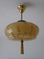 vintage Deckenlampe 40 er Jahre mit Jena Glaskörper D 30 cm Nordrhein-Westfalen - Gronau (Westfalen) Vorschau