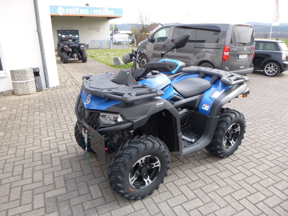 Neufahrzeug CFMOTO CForce 625 S DLX EPS (Servo)  LOF,   blau in Uhlstädt-Kirchhasel