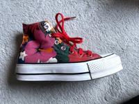 Superschöne Converse Paradise Prints Plateau, Gr. 36,5 Nürnberg (Mittelfr) - Mitte Vorschau