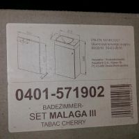 Badezimmer Set Malaga Weiß oder Tabac Cherry Mini Waschbecken Sachsen - Limbach-Oberfrohna Vorschau