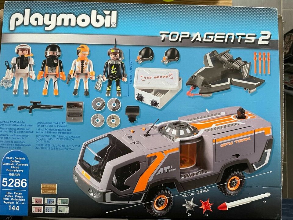 5286 Playmobil Top Agents 2 Spy Team Commander Truck in Nordrhein-Westfalen  - Bad Wünnenberg | Playmobil günstig kaufen, gebraucht oder neu | eBay  Kleinanzeigen ist jetzt Kleinanzeigen
