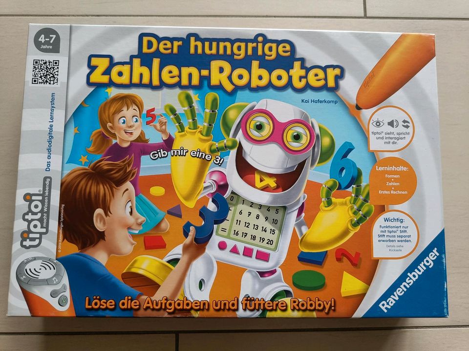 Tiptoi Spiel - Der hungrige Zahlen-Roboter in Willich