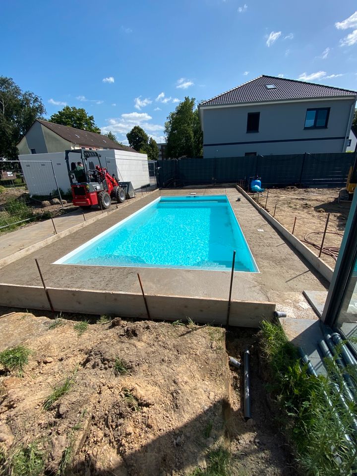 Poolbau Teichbau Ausschachtung in Oer-Erkenschwick