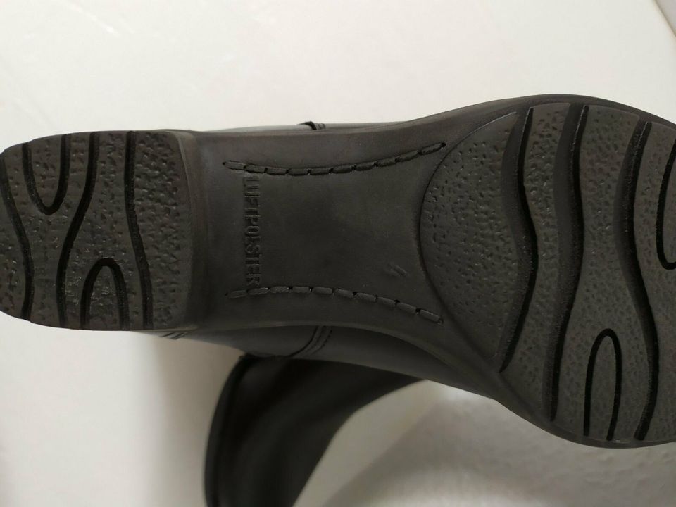 Ara Stiefel Avignon Gr. 37 Neu ECHT LEDER - Stiefeletten  Schwarz in Bad Gottleuba-Berggießhübel