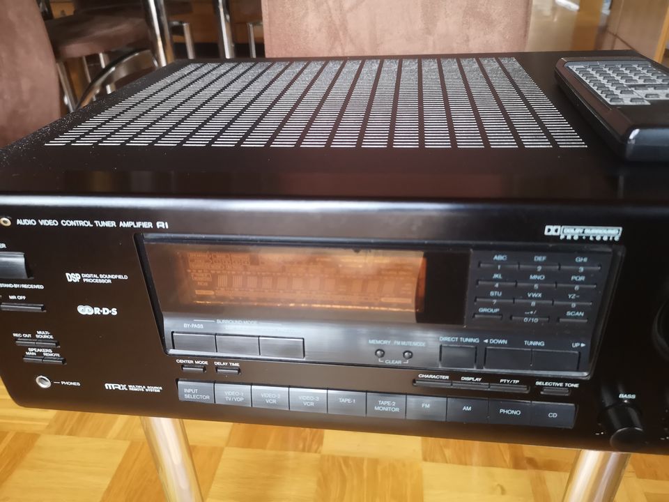 Onkyo TX-SV 525 R mit Fernbedienung in Malsfeld