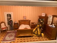 Schlafzimmer für Puppenstuben mit Erna Meyer Puppe 1:12 Herzogtum Lauenburg - Wohltorf Vorschau